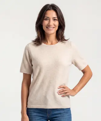 T-Shirt in Melange
