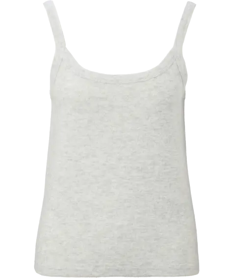 Stricktop mit schmalen Trägern