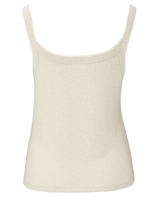 Knit top with thin straps for women, beige marl (KiK Stricktop mit schmalen Trägern (Beige melange)) — KiK, authentic German product in Morocco