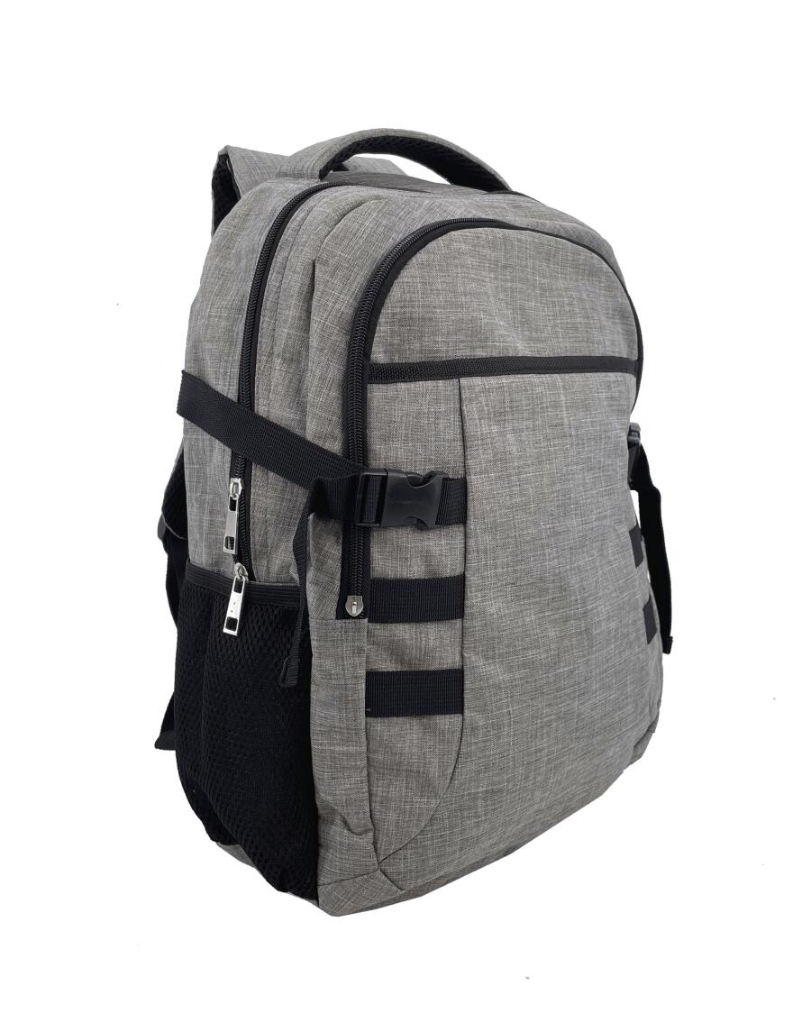 How To Ruck Laptop-Rucksack für Damen, grau