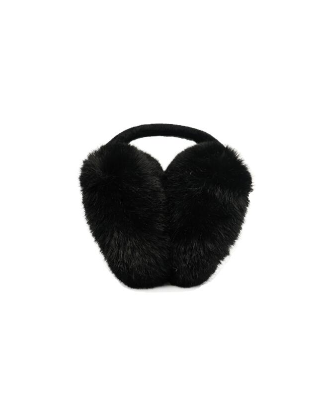 Cache-oreilles femme, noir (KiK Ohrenwärmer (schwarz)) — KiK, produit allemand authentique au Maroc