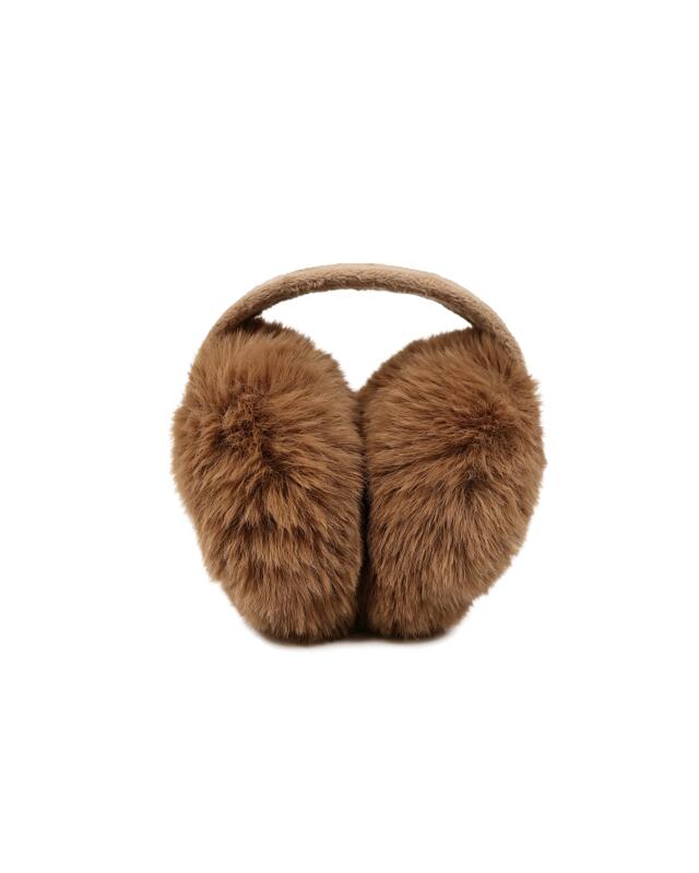 Cache-oreilles femme, marron clair (KiK Ohrenwärmer (hellbraun)) — KiK, produit allemand authentique au Maroc