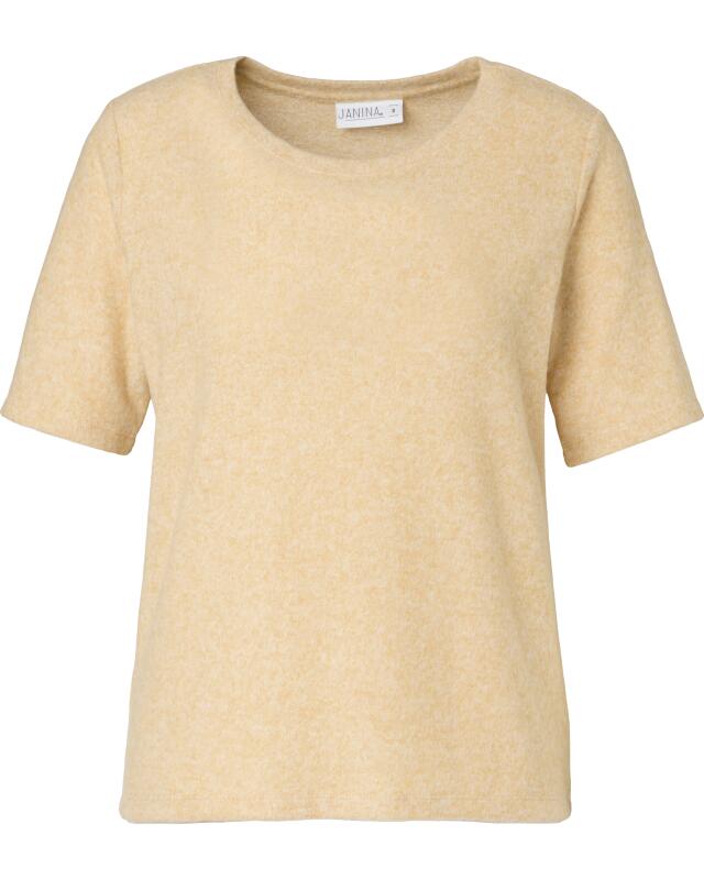 تيشيرت تريكو مبرقش للنساء، بني (KiK Meliertes Strickshirt (braun)) — KiK, منتج ألماني أصلي في المغرب