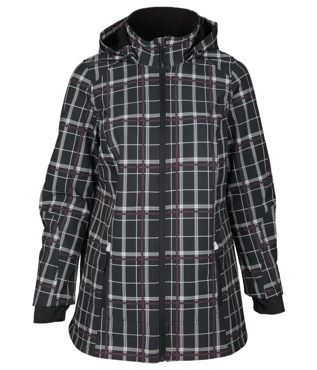Softshelljacke kariert Clearance
