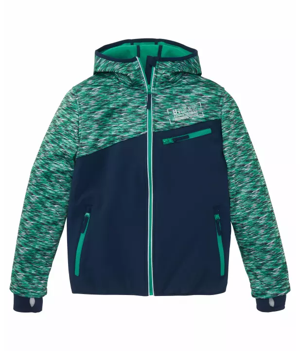 Softshelljacke mit daumenloch