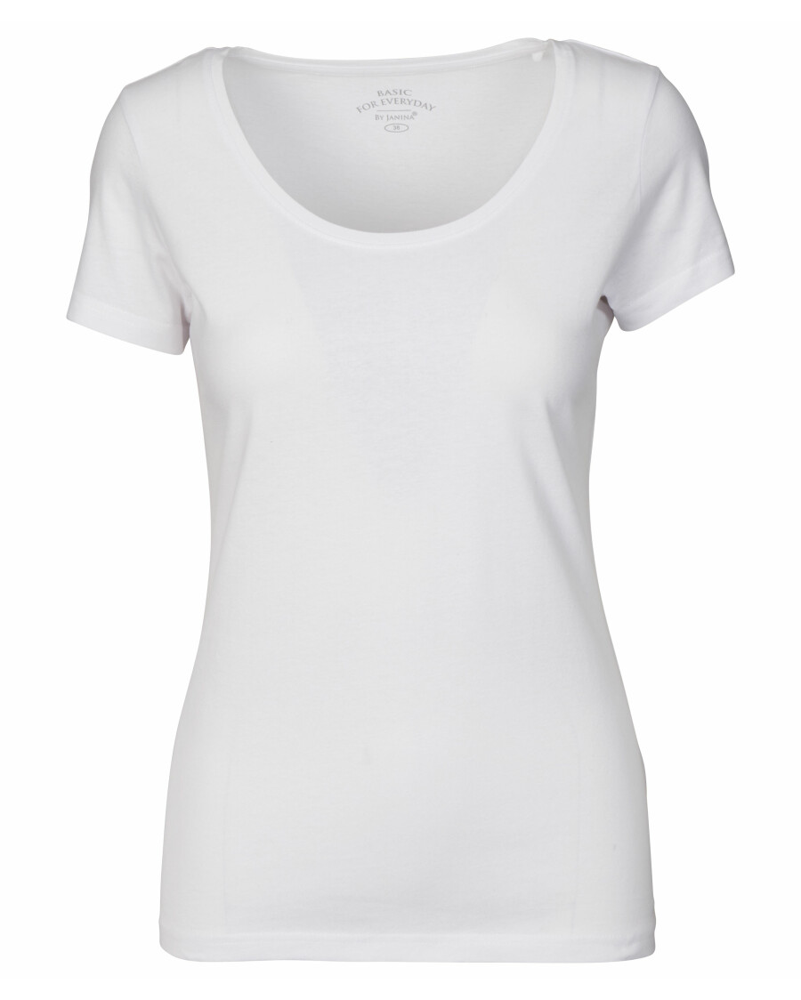 Stretch T-Shirt, Onlineshop Janina, | 1084410) (Art. Unifarbe KiK