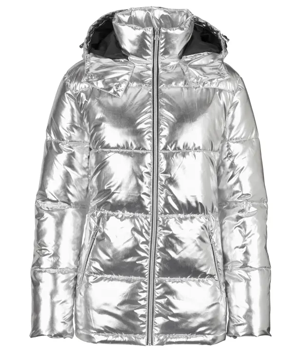 Metallic look jacke clearance