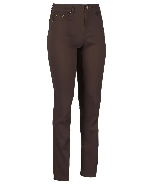 Damenhose dunkelbraun Outlet