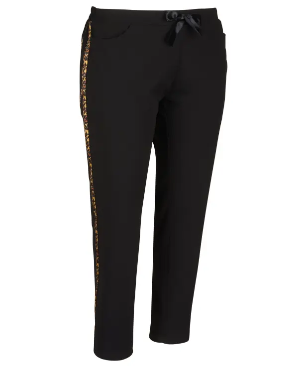 Hose schwarz mit galonstreifen Clearance