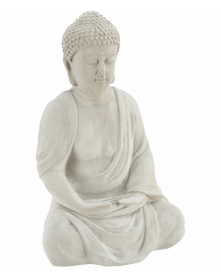 Deko Figur, | Text-Marke (Art. KiK (keine Buddha 1112201) Onlineshop Lizenz)
