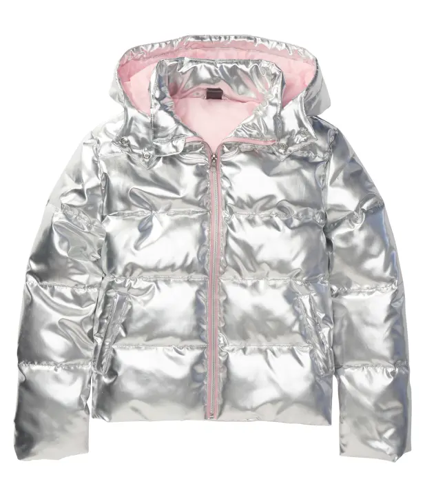 Mädchenjacke silber Clearance