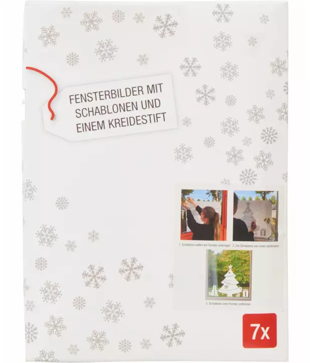 Fensterbilder Weihnachtsmotive 2025 Binni Goldina