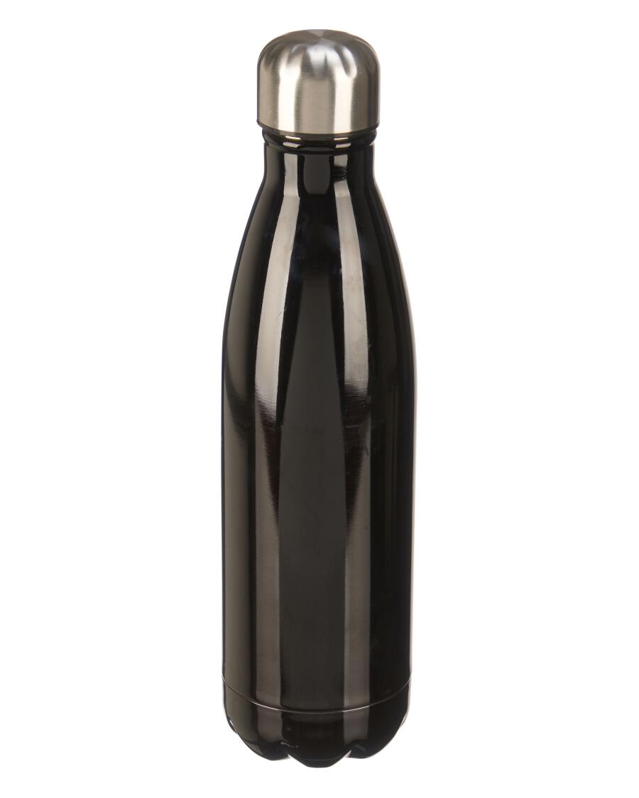 Isolierflasche schwarz