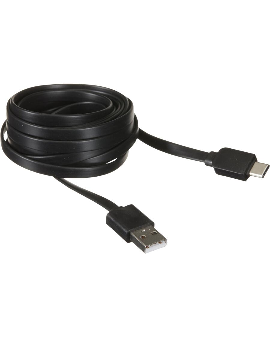 Lade- und Datenkabel schwarz
