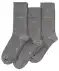 Sokken ontspannen grijs gemeleerd