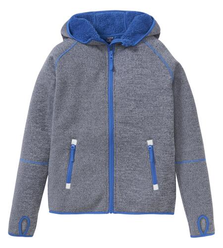 Strickfleecejacke