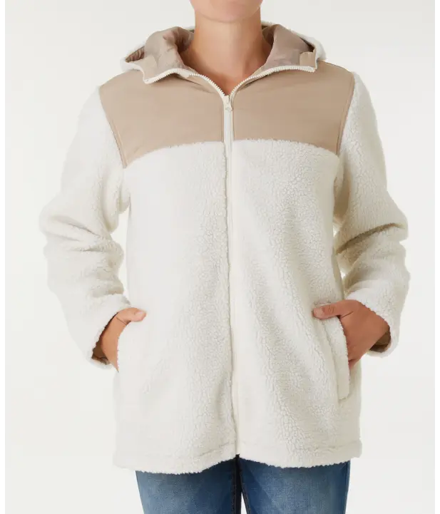 Teddy jacke damen kik Clearance