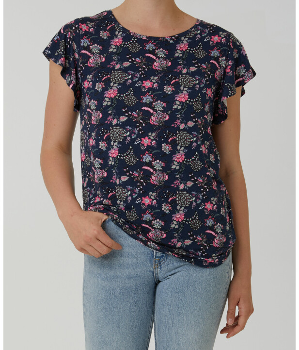 T-Shirt, Janina, Blumen (Art. Onlineshop 1156542_2) | KiK