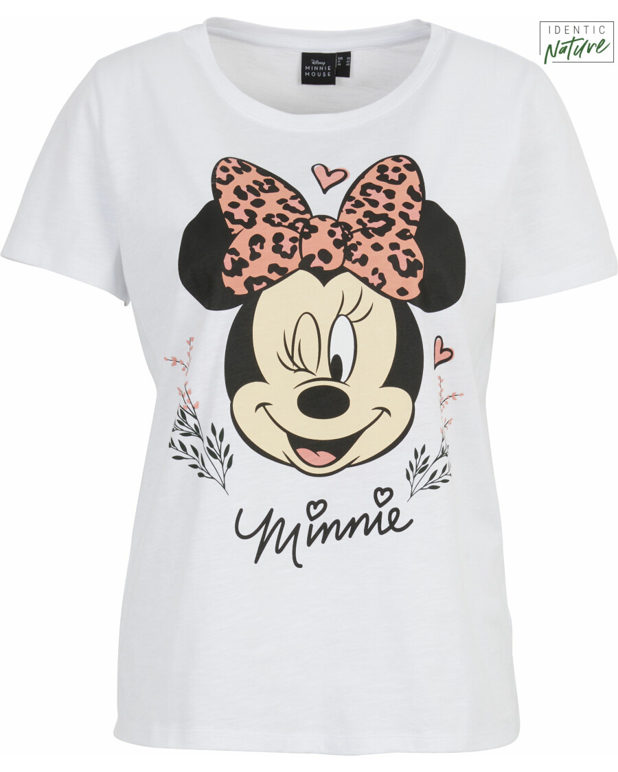 Damen Shirt mit Minnie Mouse Big Size, Kapuze