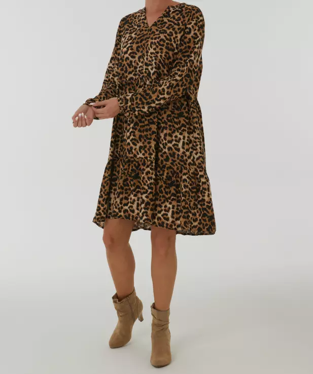 Kik leoparden kleid