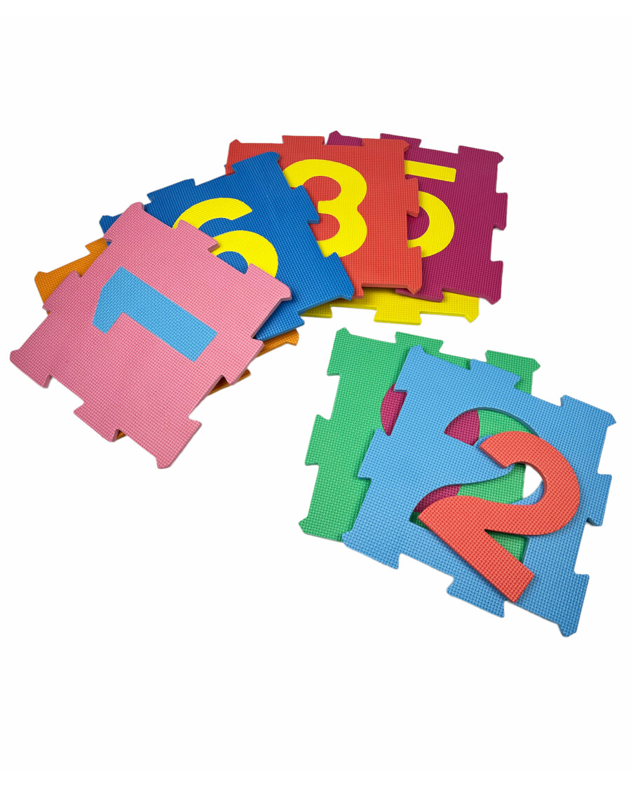 Schutzmatte (Puzzlematte) 16-teilig - 5 Farben
