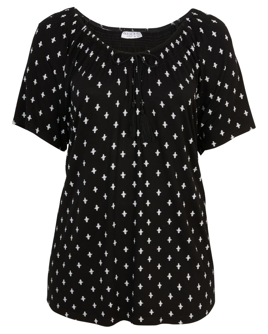 TShirt, Janina curved, verschiedene Designs (Art. 1163462) KiK